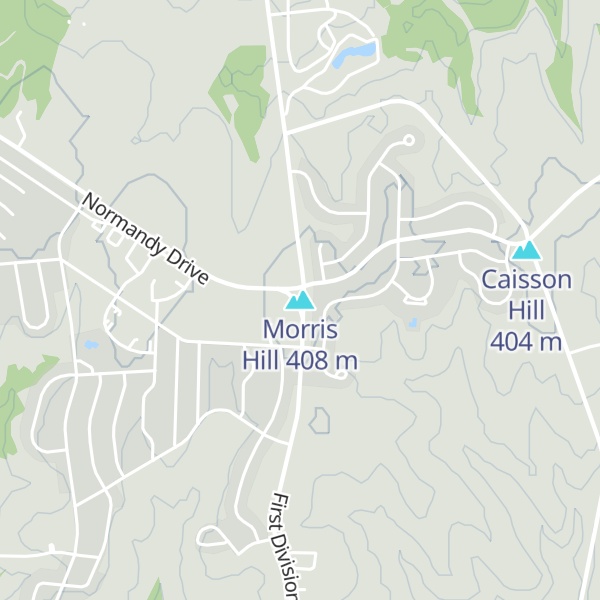 Map of Morris Hill