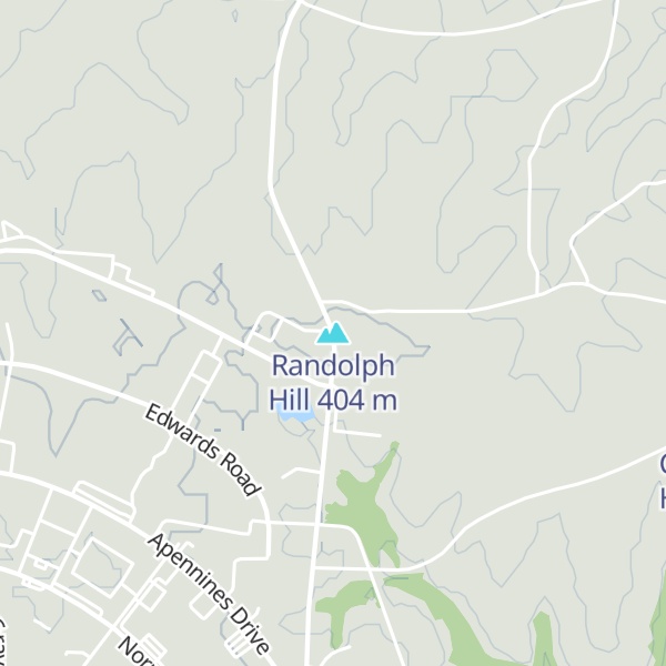 Map of Randolph Hill