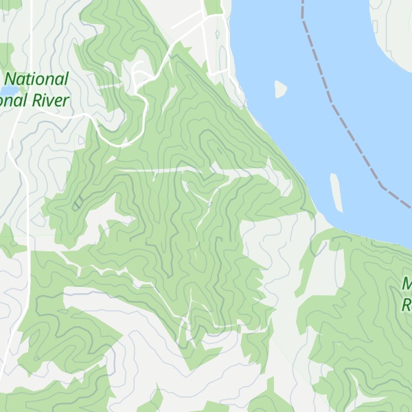 Map of Boy Scout Hill