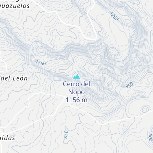Map of Cerro del Nopo