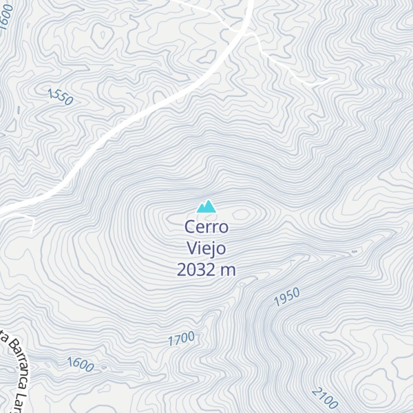 Map of Cerro Viejo