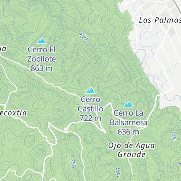 Map of Cerro Castillo