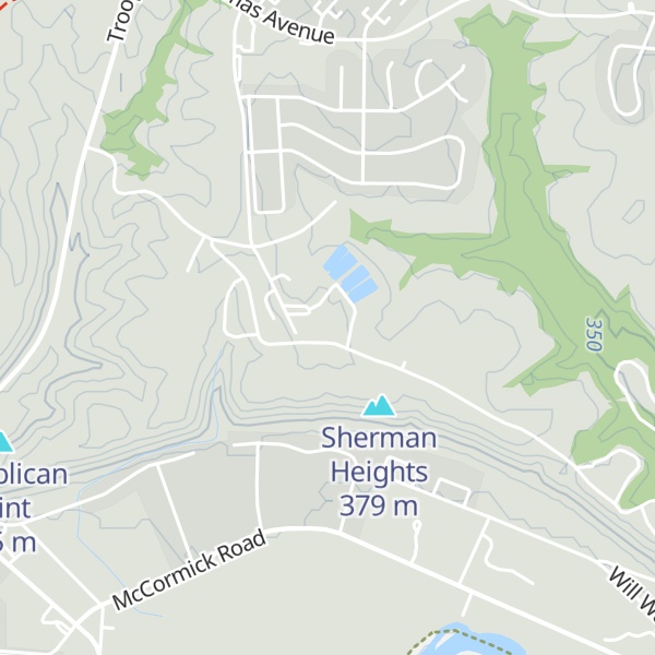 Map of Macomb Hill