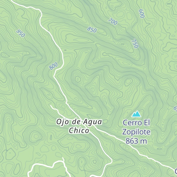 Map of Cerro Mixteco