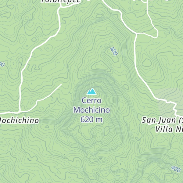 Map of Cerro Mochicino