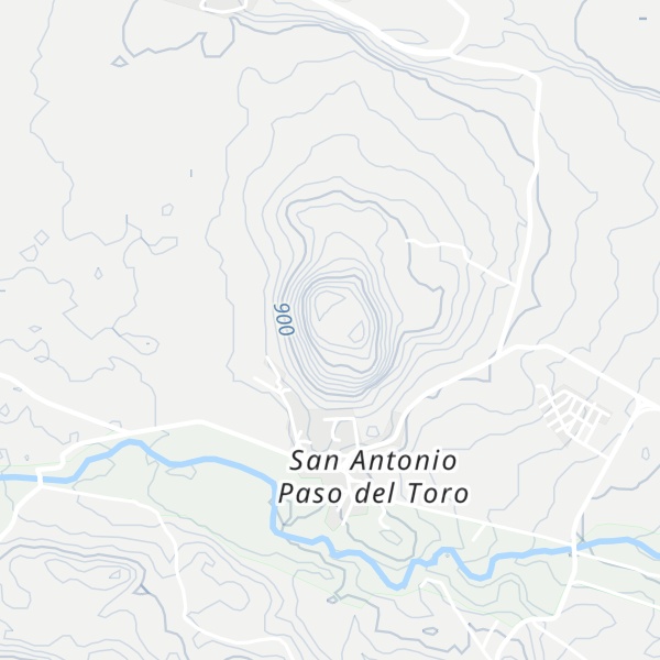 Map of Cerro Gordo