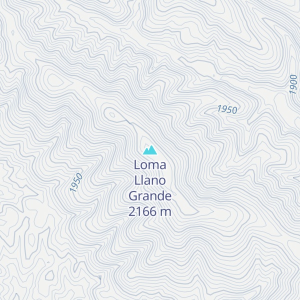 Map of Loma Llano Grande