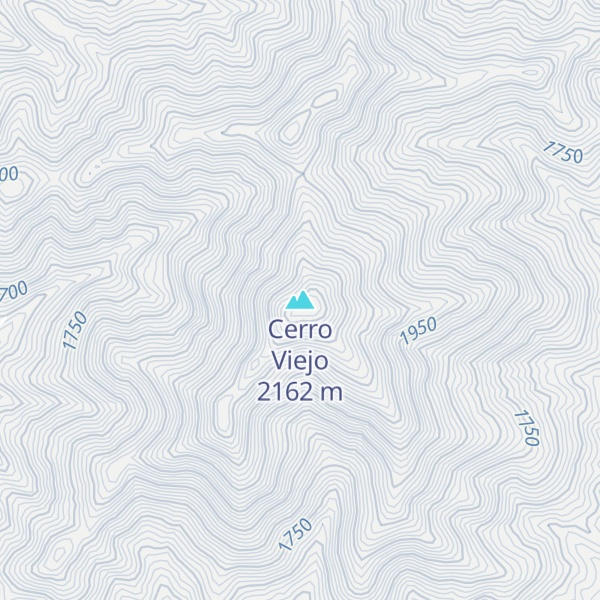 Map of Cerro Viejo