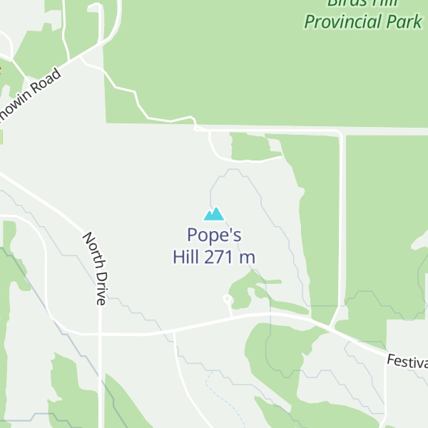 Map of Pope's Hill