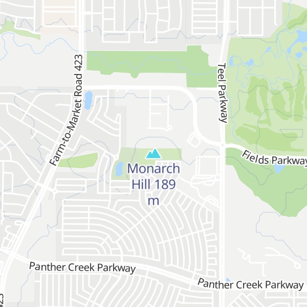 Map of Monarch Hill