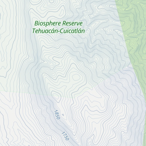 Map of Cerro El Zopilote