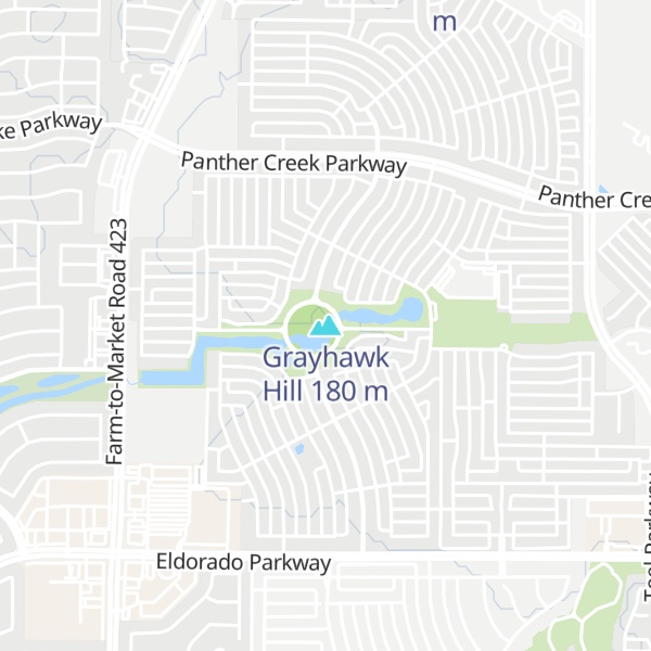 Map of Grayhawk Hill