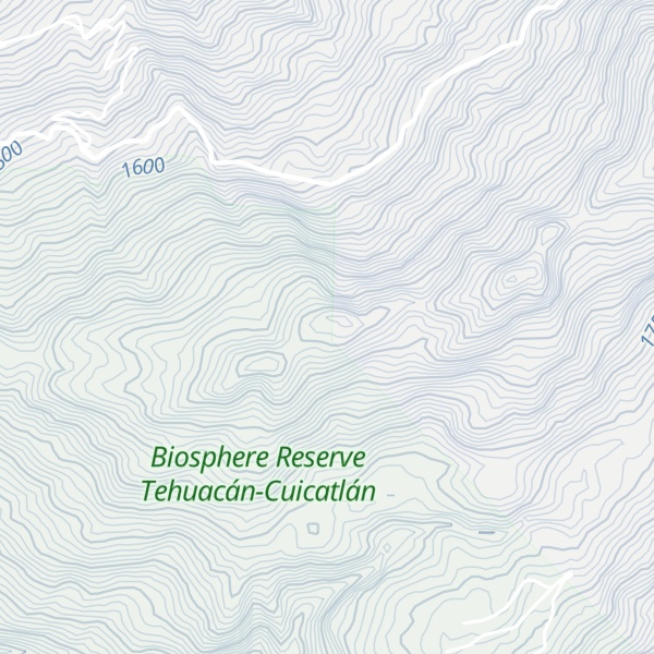 Map of Cerro El Texcalito