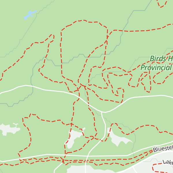 Map of Griffiths Hill warming shelter