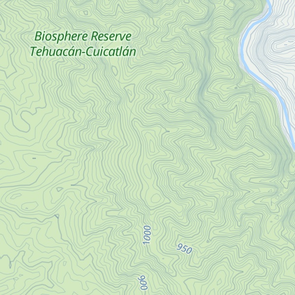 Map of Cerro El Zacatal
