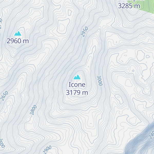 Map of Icone