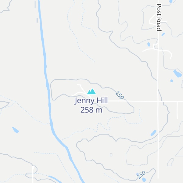 Map of Jenny Hill