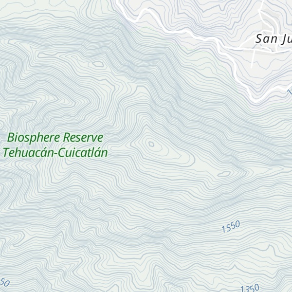 Map of Cerro Peña el Aguila
