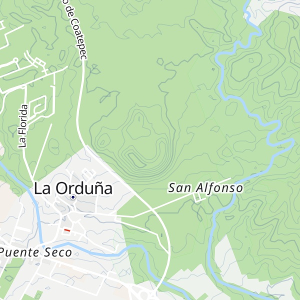 Map of Cerro Grande