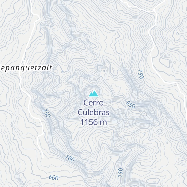 Map of Cerro Culebras