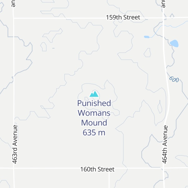 Map of Punished Womans Mound