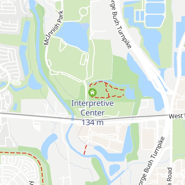 Map of Interpretive Center