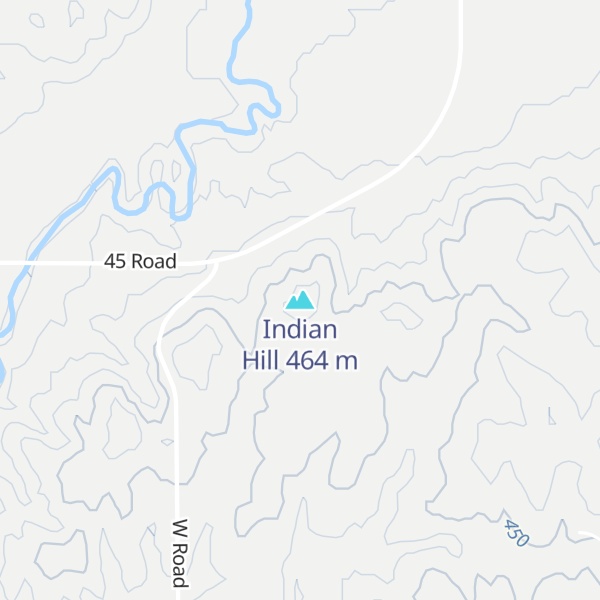 Map of Indian Hill
