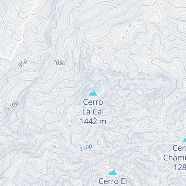 Map of Cerro La Cal
