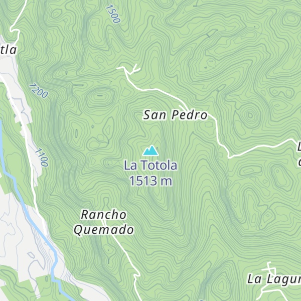 Map of La Totola
