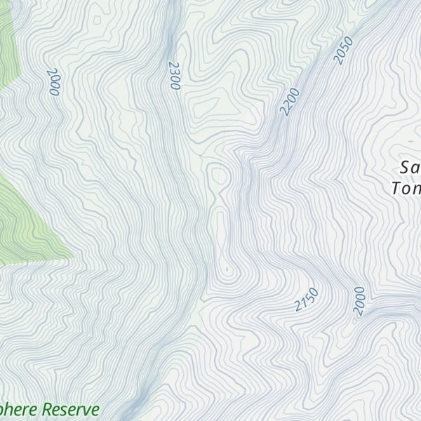 Map of Cerro La Cruz
