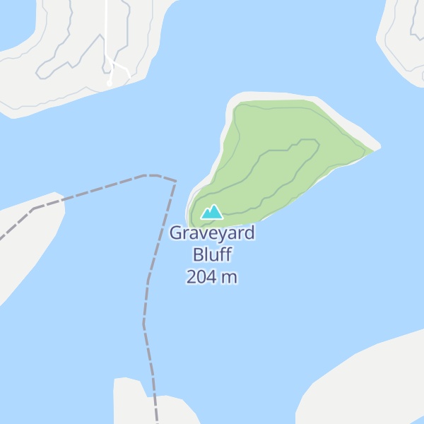 Map of Graveyard Bluff