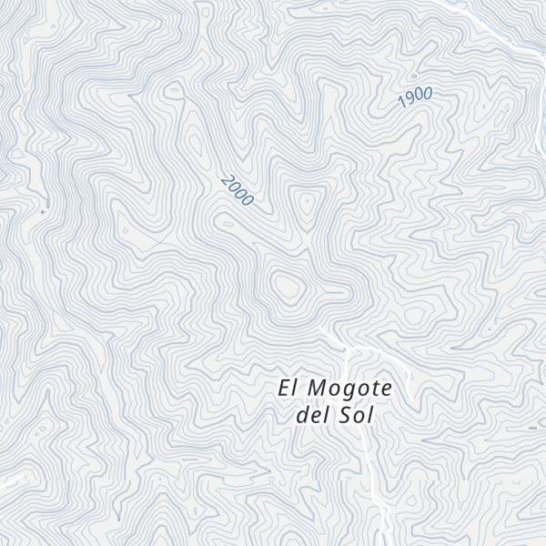 Map of Cerro Mogote del Sol