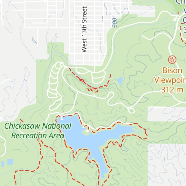 Map of Robbers Roost