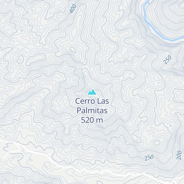 Map of Cerro Las Palmitas