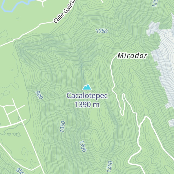 Map of Cacalotepec
