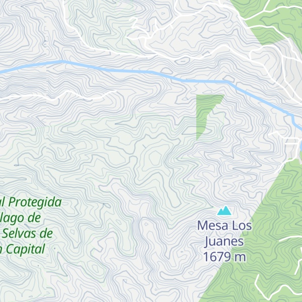 Map of Cerro Cozotepec