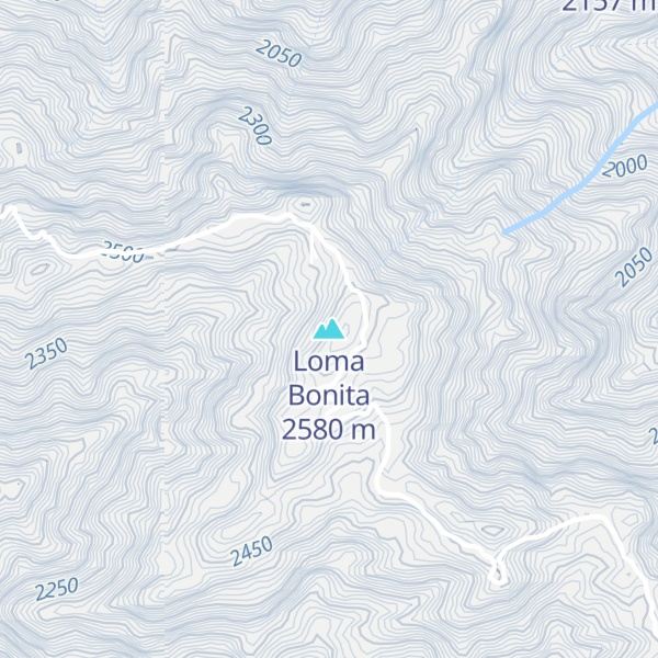 Map of Loma Bonita