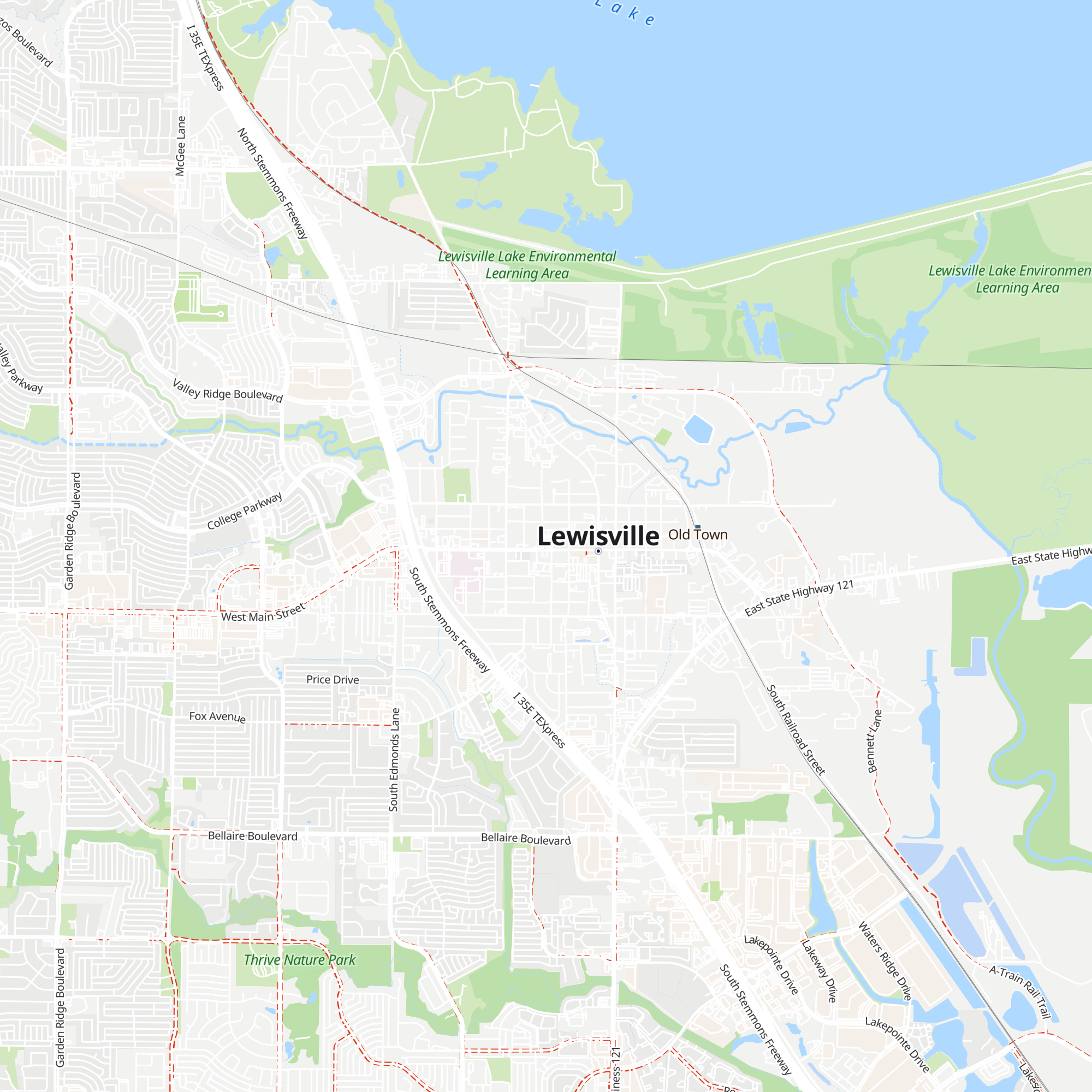 Visitor Information Center map