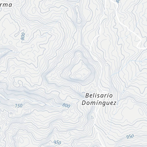Map of Cerro La Perdiz