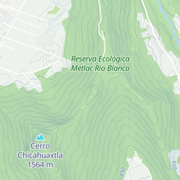 Map of Cerro San Juan