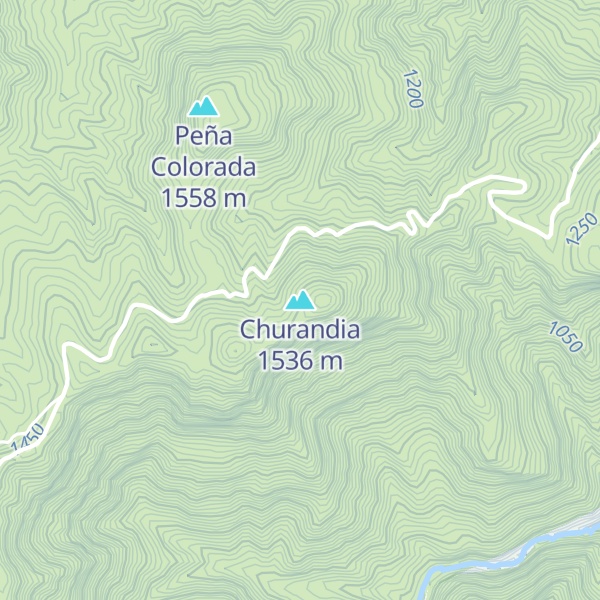 Map of Churandia