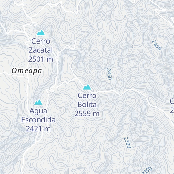 Map of Cerro Bolita