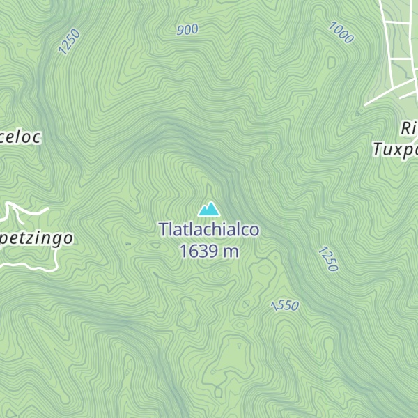 Map of Tlatlachialco