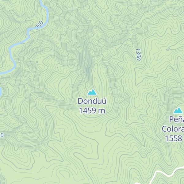 Map of Donduú