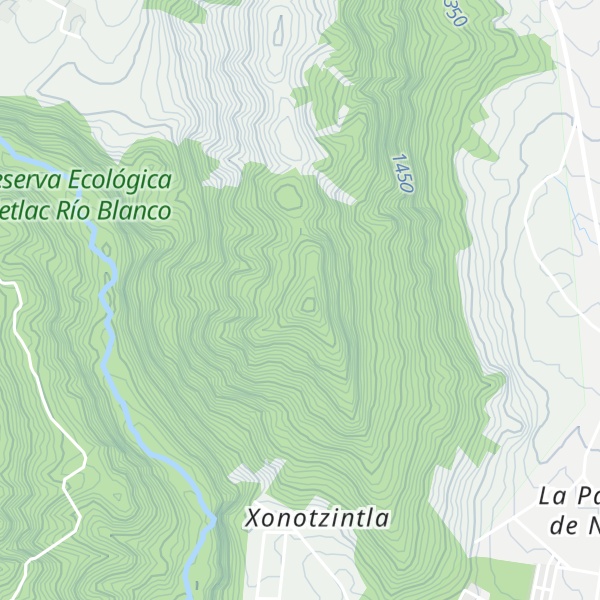Map of Cerro de la Cruz