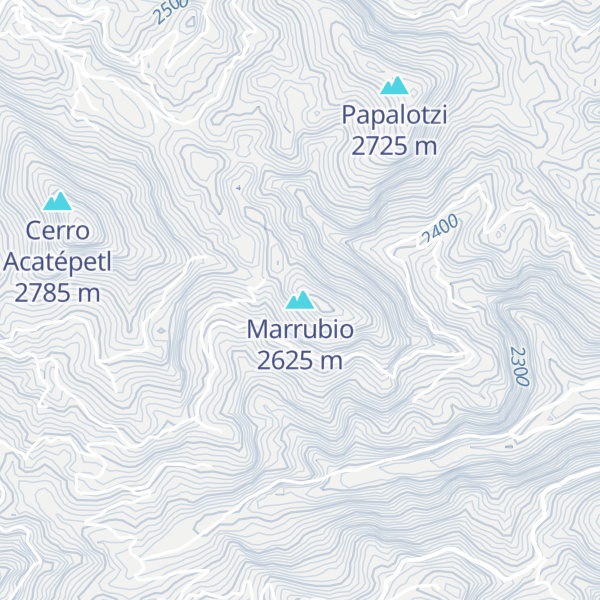 Map of Marrubio
