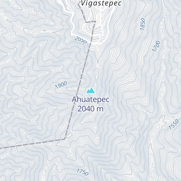 Map of Ahuatepec