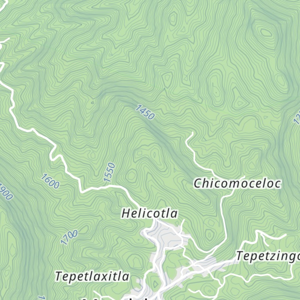 Map of Chicomoséloc