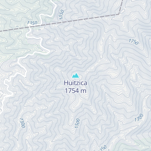 Map of Huitzica