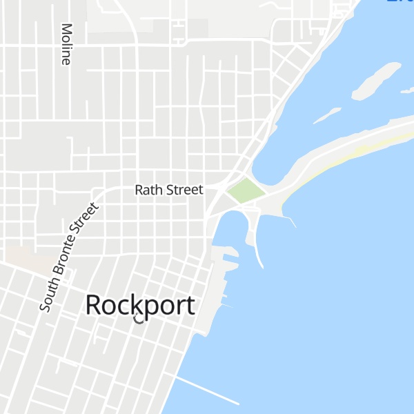 Map of Rockport/Fulton Chamber of Commerce & Visitor's Center
